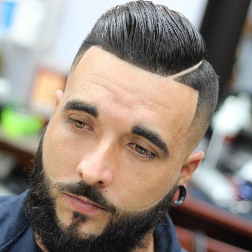 Mens Hairstyles With Line
 25 Best Men’s Haircuts Badass Hairstyles For Guys 2019