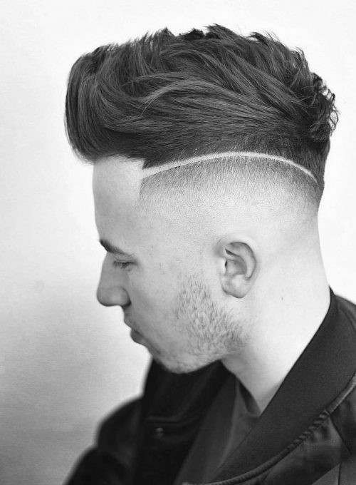 Mens Hairstyles With Line
 49 Coolest Short Haircuts for Men in 2018