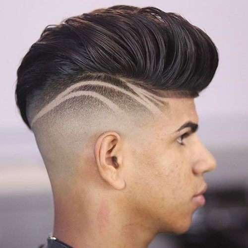 Mens Hairstyles With Line
 23 Cool Haircut Designs For Men 2018