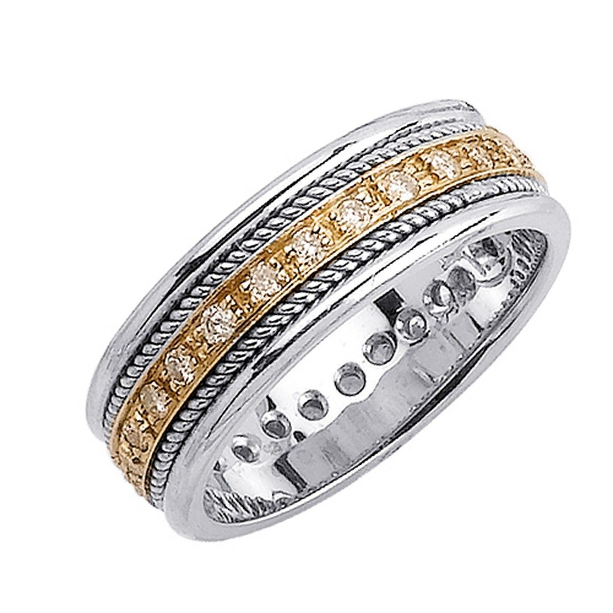 Mens Wedding Bands Gold With Diamonds
 Mens Wedding Bands