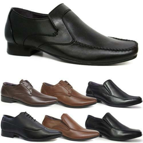 Mens Wedding Shoes
 MENS SMART SHOES ITALIAN FORMAL WEDDING CASUAL PARTY DRESS