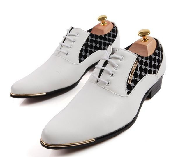 Mens Wedding Shoes
 2016 Designer New White Groom Wedding Shoes Shoes Men S