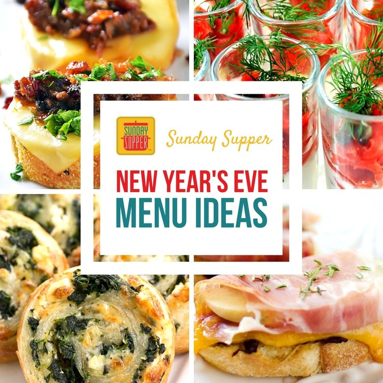 Menu Ideas For New Years Eve Dinner Party
 New Year s Eve menu ideas SundaySupper