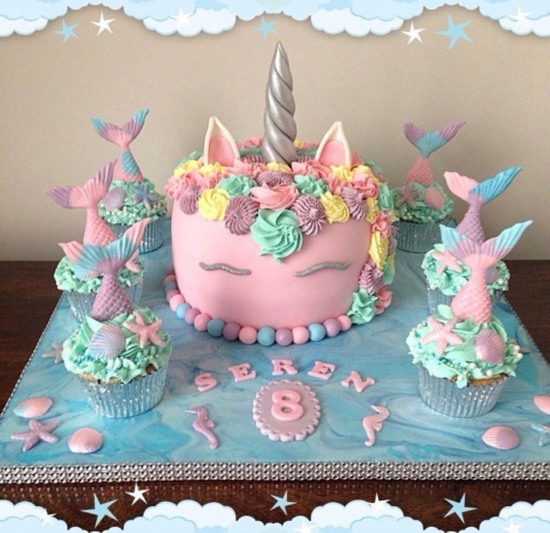 Mermaid And Unicorn Party Ideas
 Mermicorn Cake Mermaid Cake Unicorn Cake