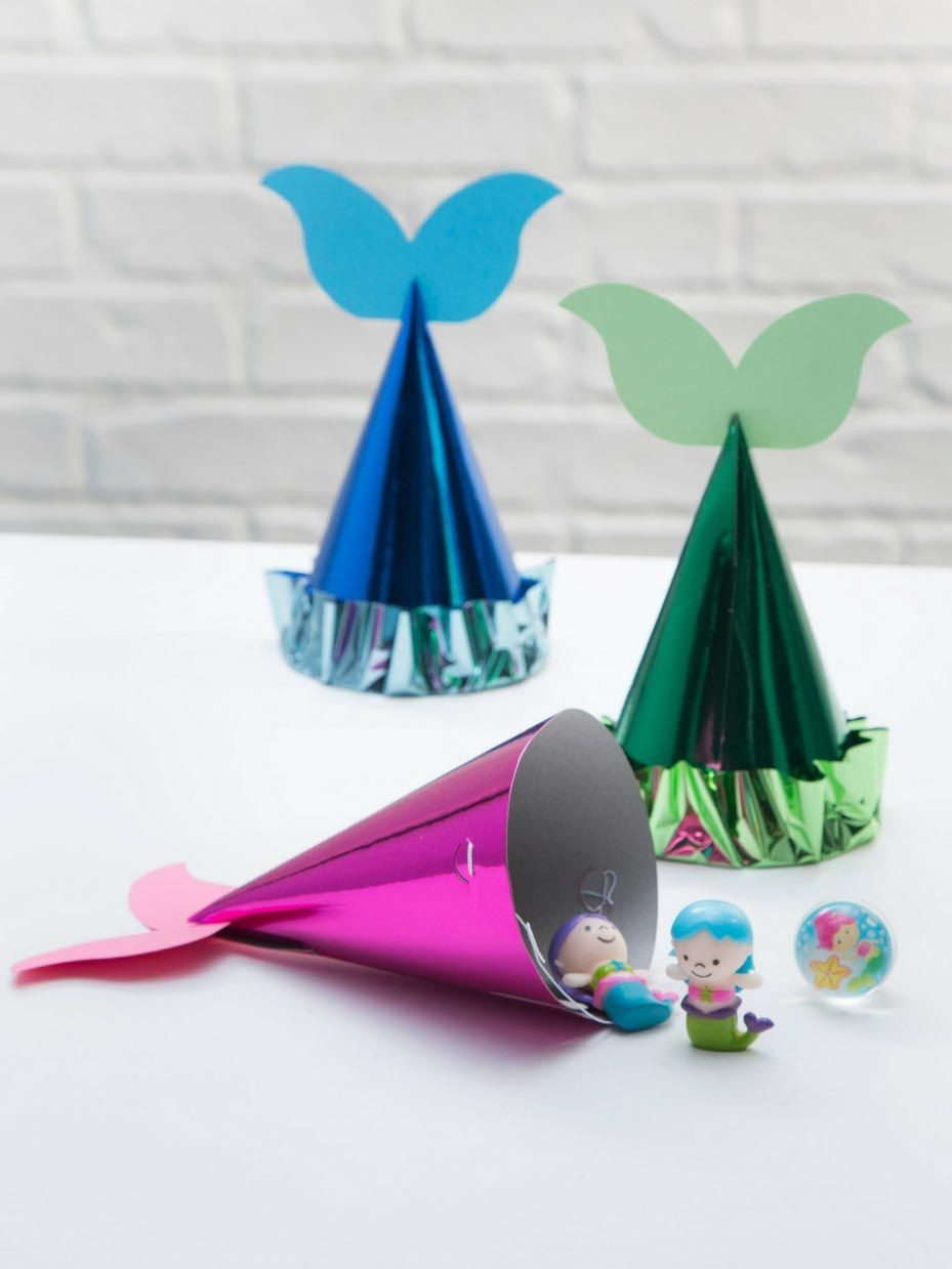Mermaid And Unicorn Party Snack Ideas
 DIY Mermaid Party Favor Bags ️Nora ️ in 2019