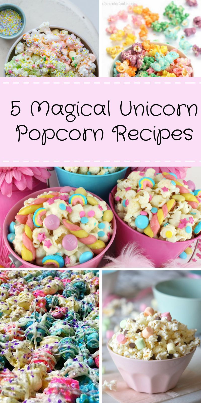 Mermaid And Unicorn Party Snack Ideas
 Unicorn Popcorn 5 Magical Recipes Addi 5th