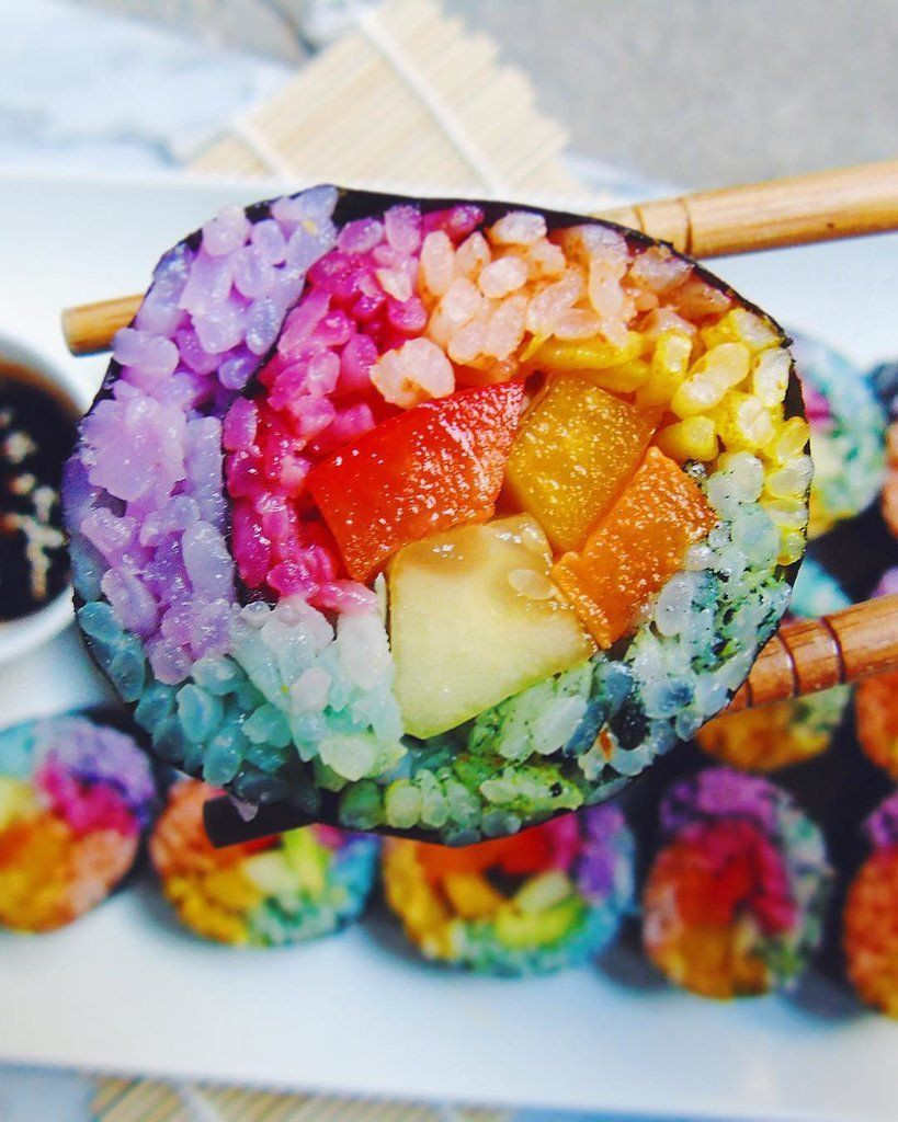 Mermaid And Unicorn Party Snack Ideas
 Rainbow Sushi Is For Unicorns and Mermaids ly