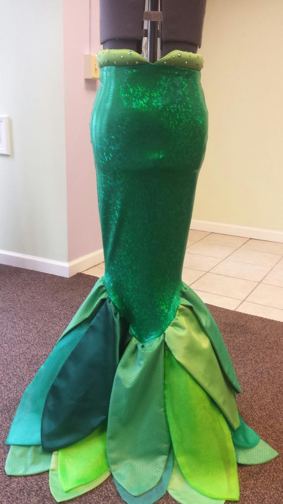 Mermaid DIY Costume
 Mermaid Walking Tail Adult Mermaid Costume Fin Custom Made