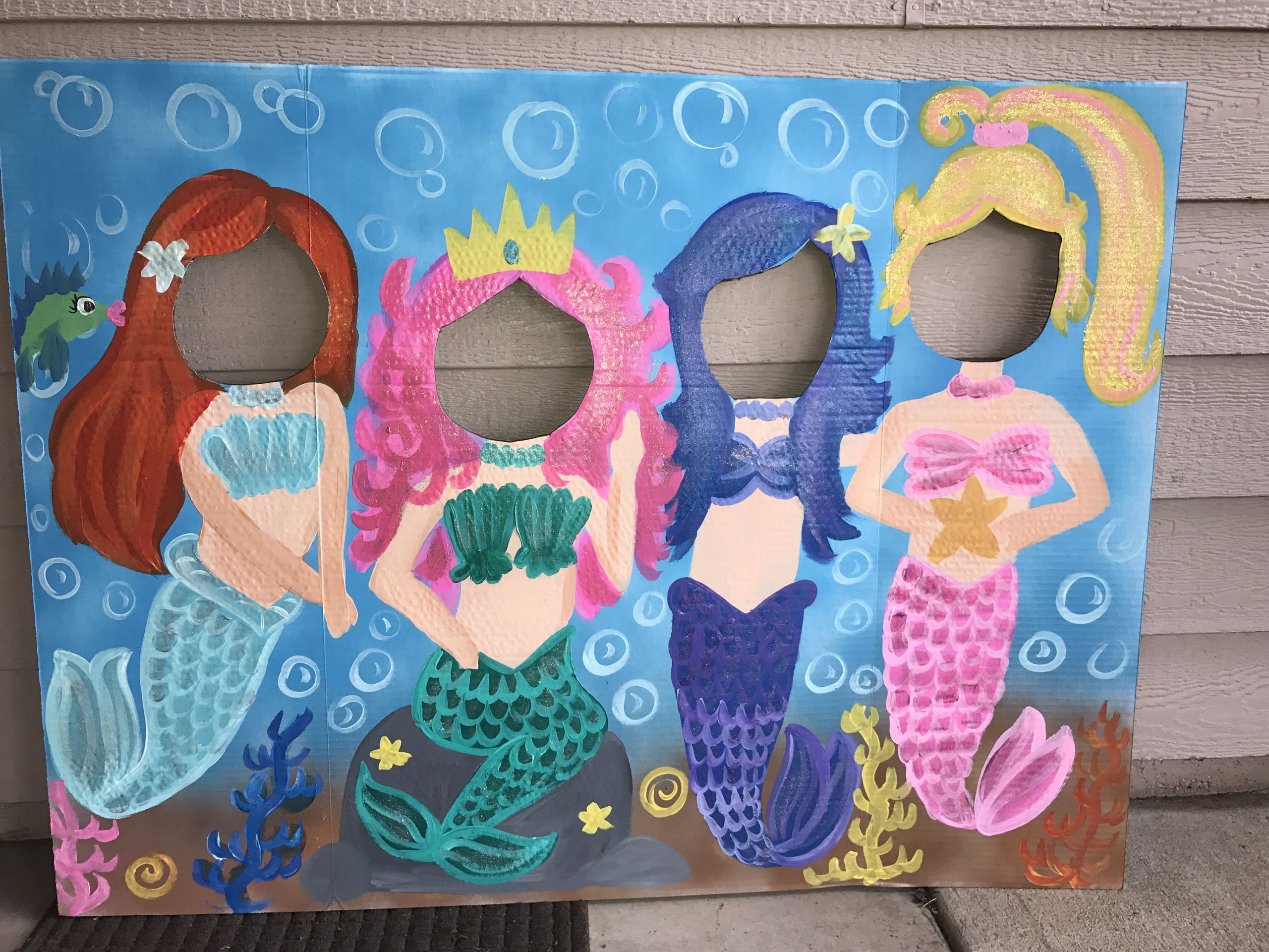 Mermaid Ideas For Party
 Mermaid Party Mermaid Birthday Mermaid Cutout Mermaid