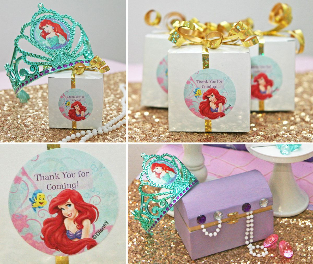 Mermaid Party Favor Ideas
 Little Mermaid Party Ideas