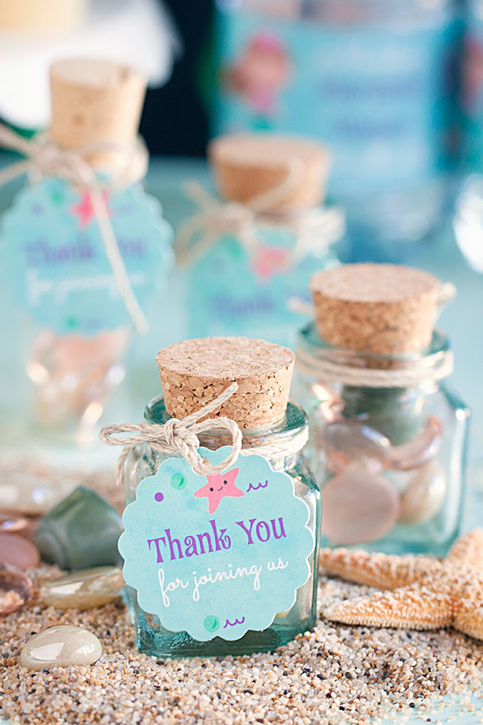 Mermaid Party Favor Ideas
 3 DIY Mermaid Party Favor Ideas