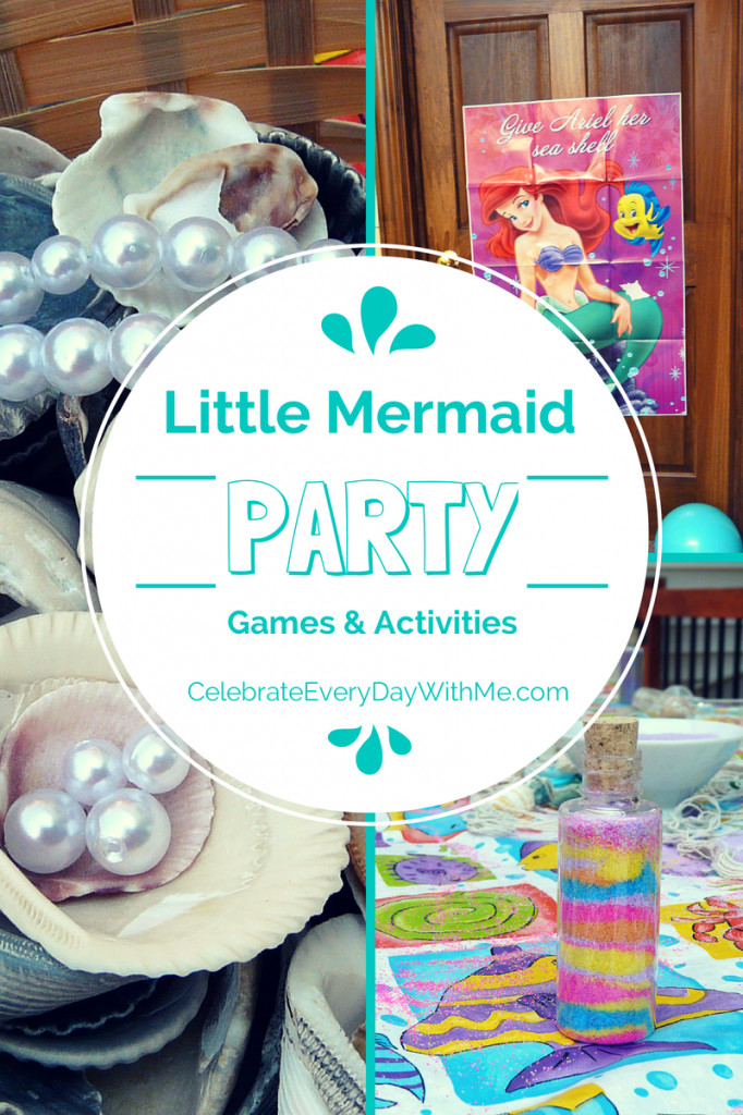 Mermaid Party Game Ideas
 Little Mermaid Party Games & Activities Celebrate Every