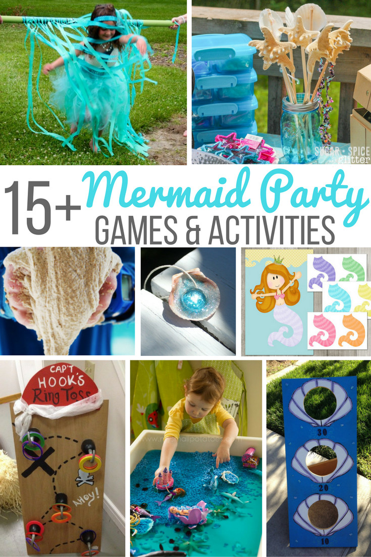 Mermaid Party Game Ideas
 Mermaid Party games and activities for the mermaid