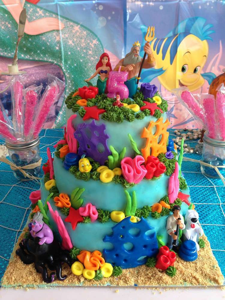Mermaid Party Ideas 6 Year Old
 The Little Mermaid Birthday Party Ideas