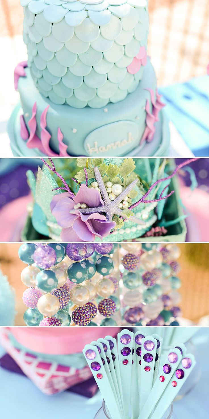 Mermaid Party Ideas Pinterest
 3841 best images about Mermaid Party on Pinterest