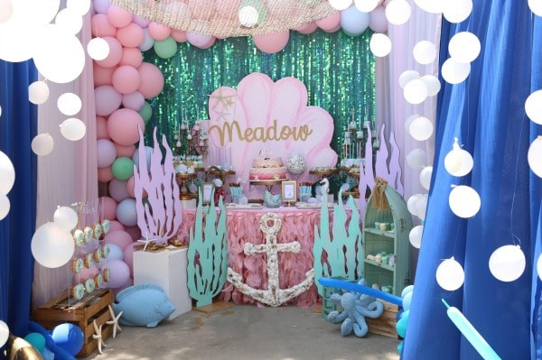 Mermaid Under The Sea Party Ideas
 Best Sweet 16 Party Ideas and Themes Pretty My Party
