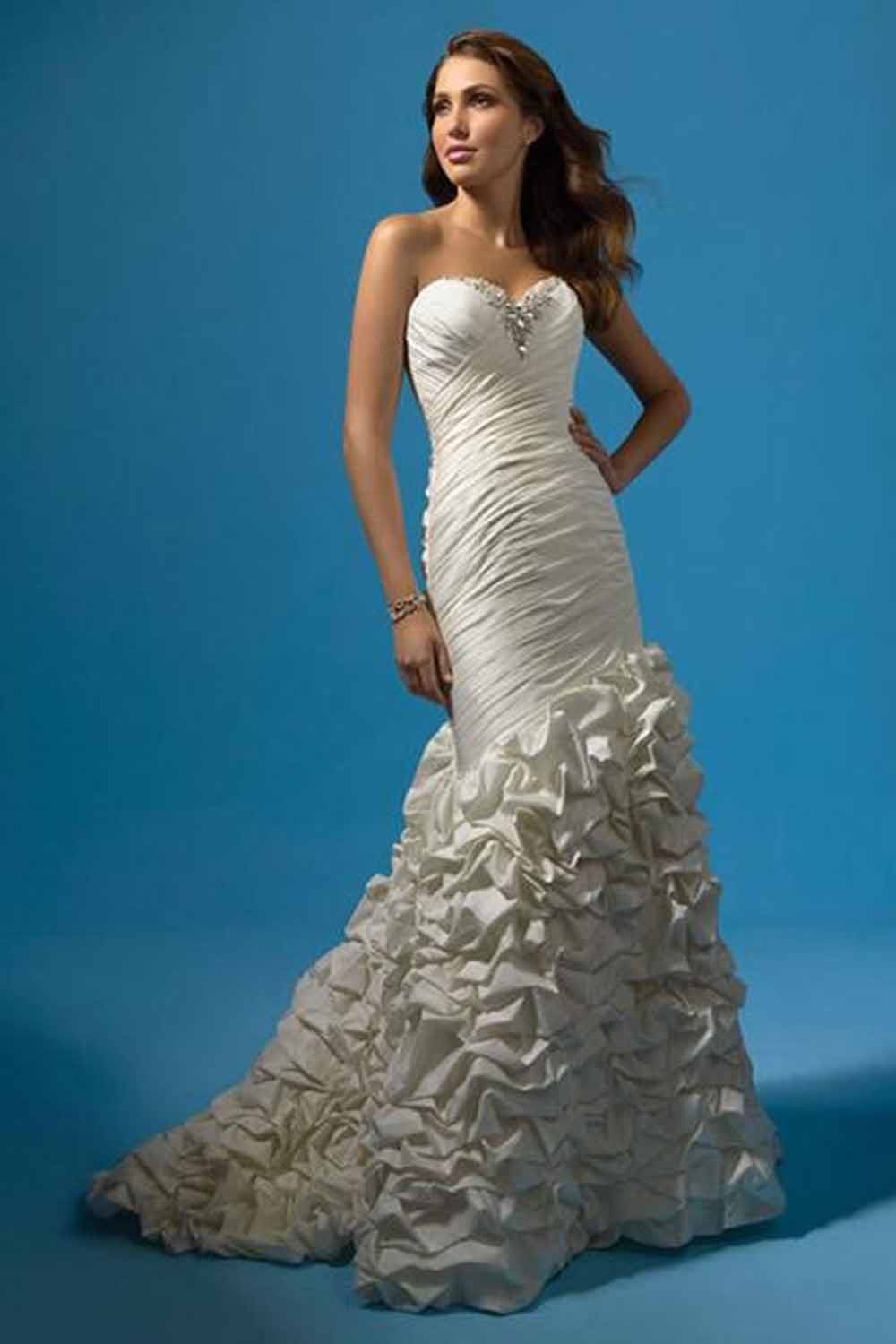 Mermaids Wedding Dresses
 The Best silhouette of Beautiful mermaid wedding dresses