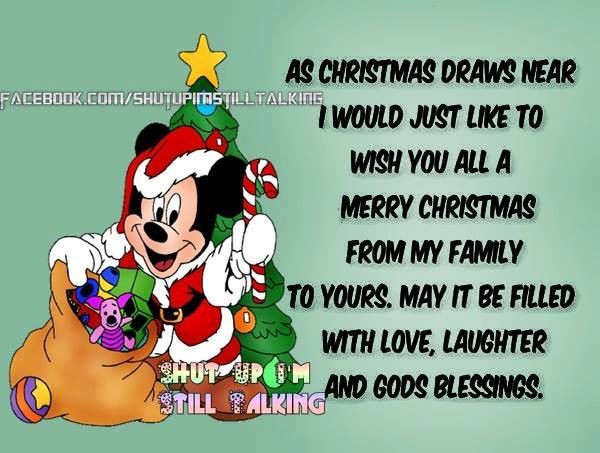 Merry Christmas Everyone Quote
 As Christmas Draws Near I Want To Wish Everyone A Merry