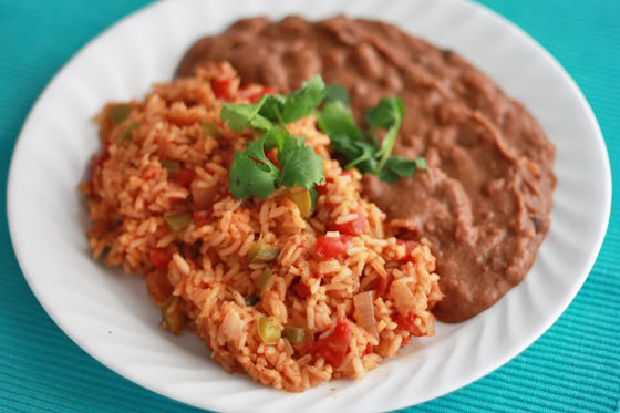Mexican Beans And Rice
 mexican rice gf df v • e Lovely Life