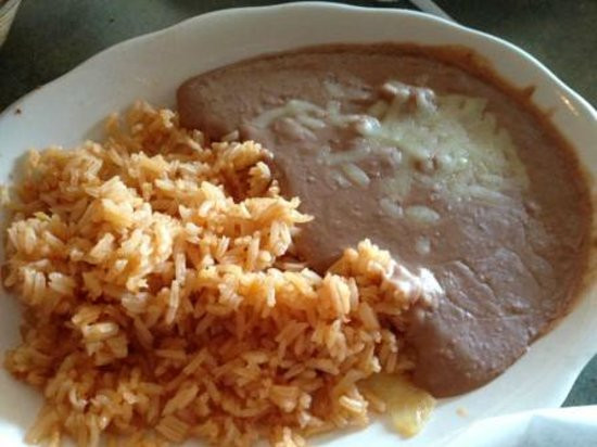 Mexican Beans And Rice
 Rice and beans Picture of Casa Maria Mexican Cuisine St