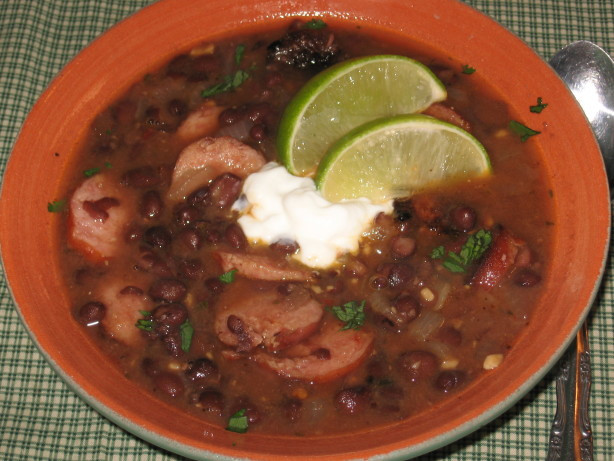 Mexican Black Bean Soup Recipes
 Mexican Black Bean Soup With Sausage Recipe Food