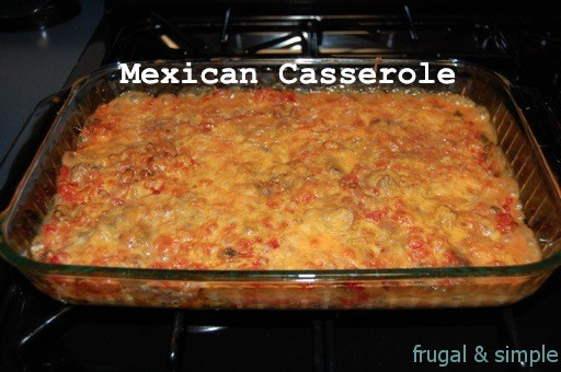 Mexican Casserole With Tortilla Chips
 mexican casserole with tortilla chips