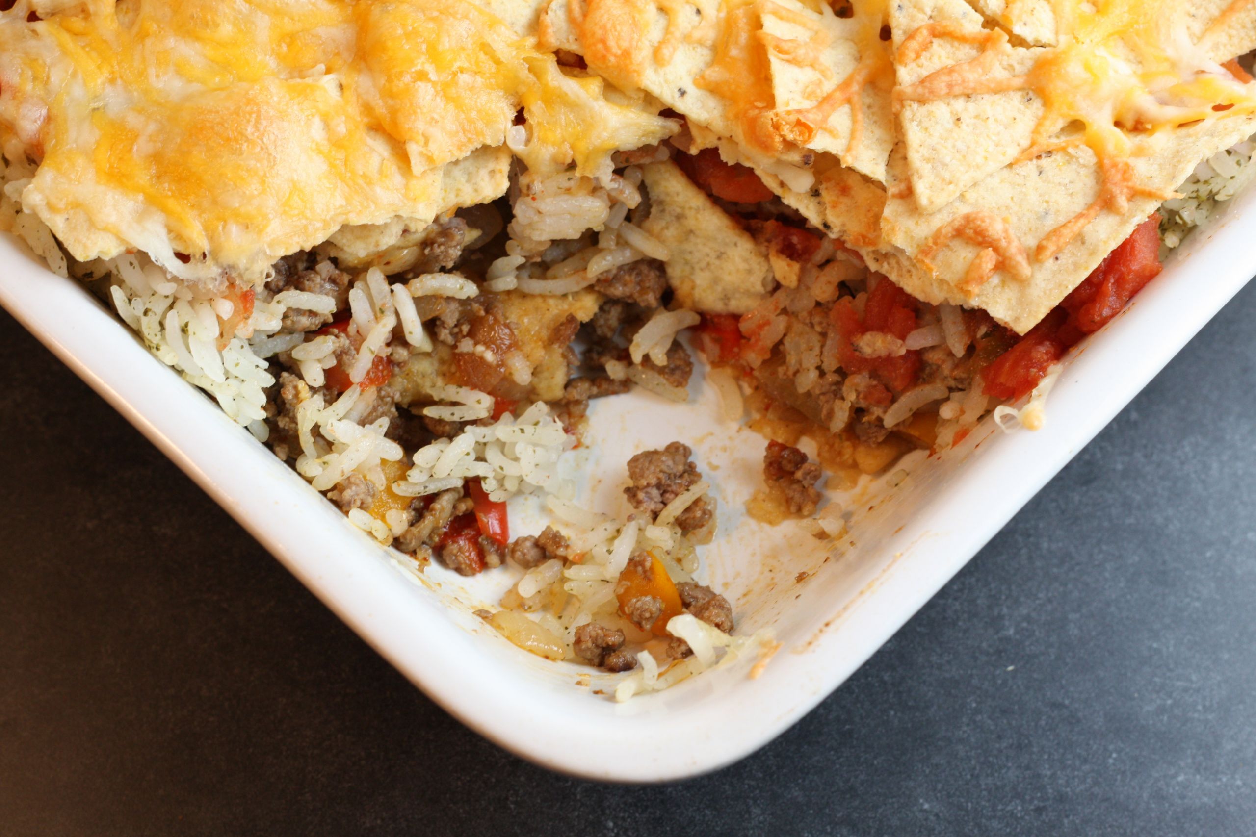 Mexican Casserole With Tortilla Chips
 Mexican Casserole with tortilla chips – First Look Then Cook