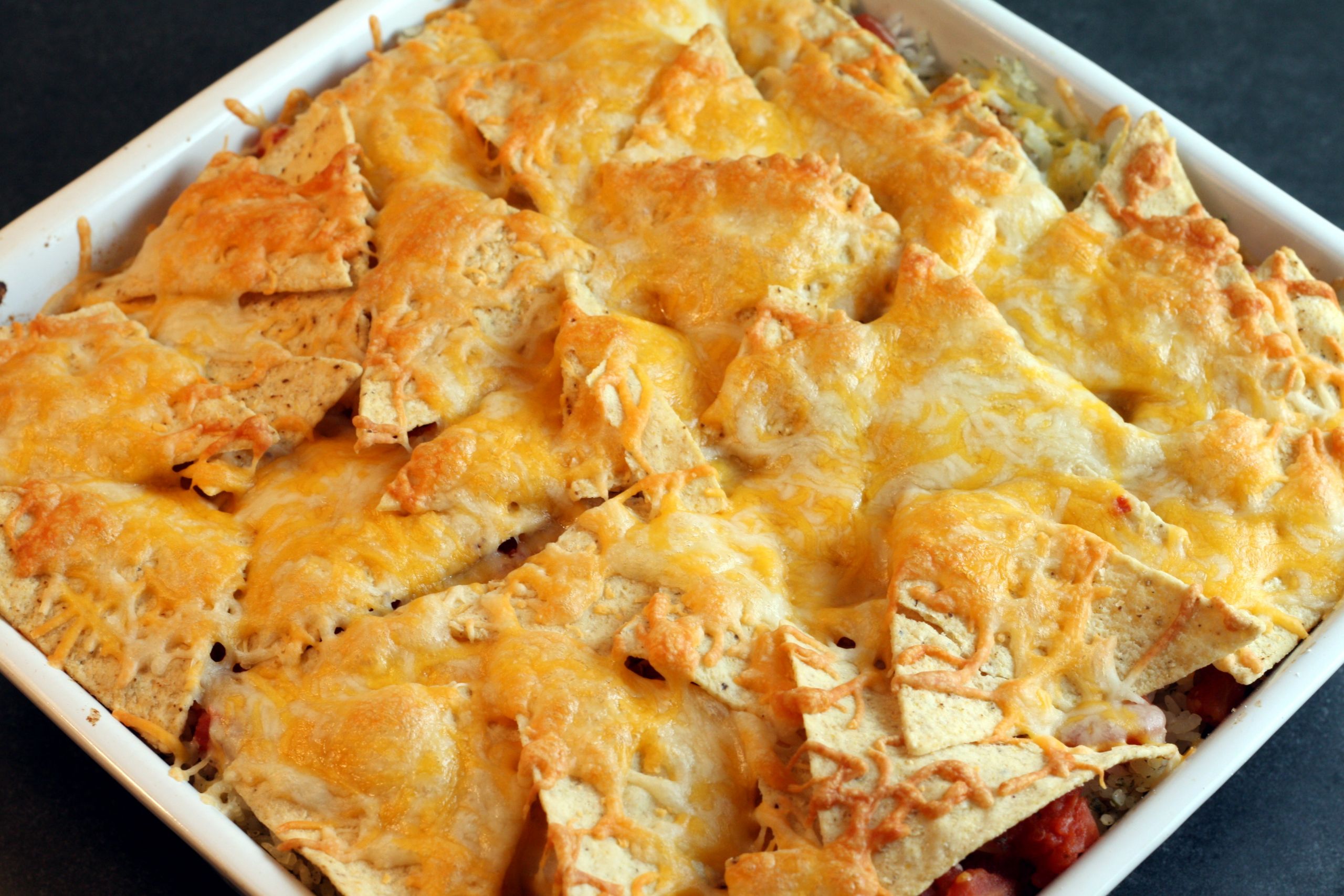 Mexican Casserole With Tortilla Chips
 Mexican Casserole with tortilla chips – First Look Then Cook