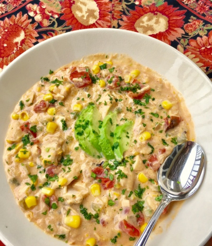 Mexican Chicken Corn Chowder
 Mexican Chicken Corn Chowder Soups Its Thyme 2 Cook