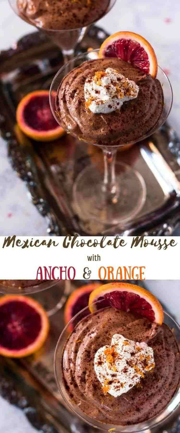 Mexican Chocolate Mousse
 Mexican Chocolate Mousse With Ancho and Orange Beyond