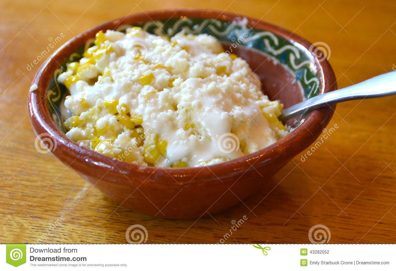 Mexican Creamed Corn
 Mexican cream corn stock photo Image of creamed queso