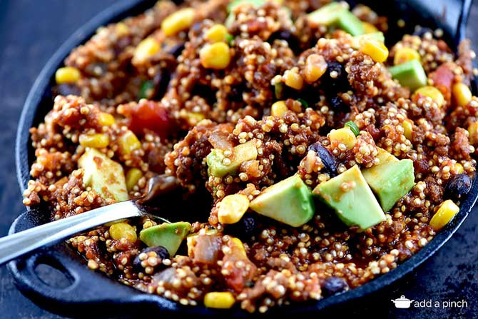 Mexican Quinoa Recipe
 e Pot Mexican Quinoa Recipe Add a Pinch