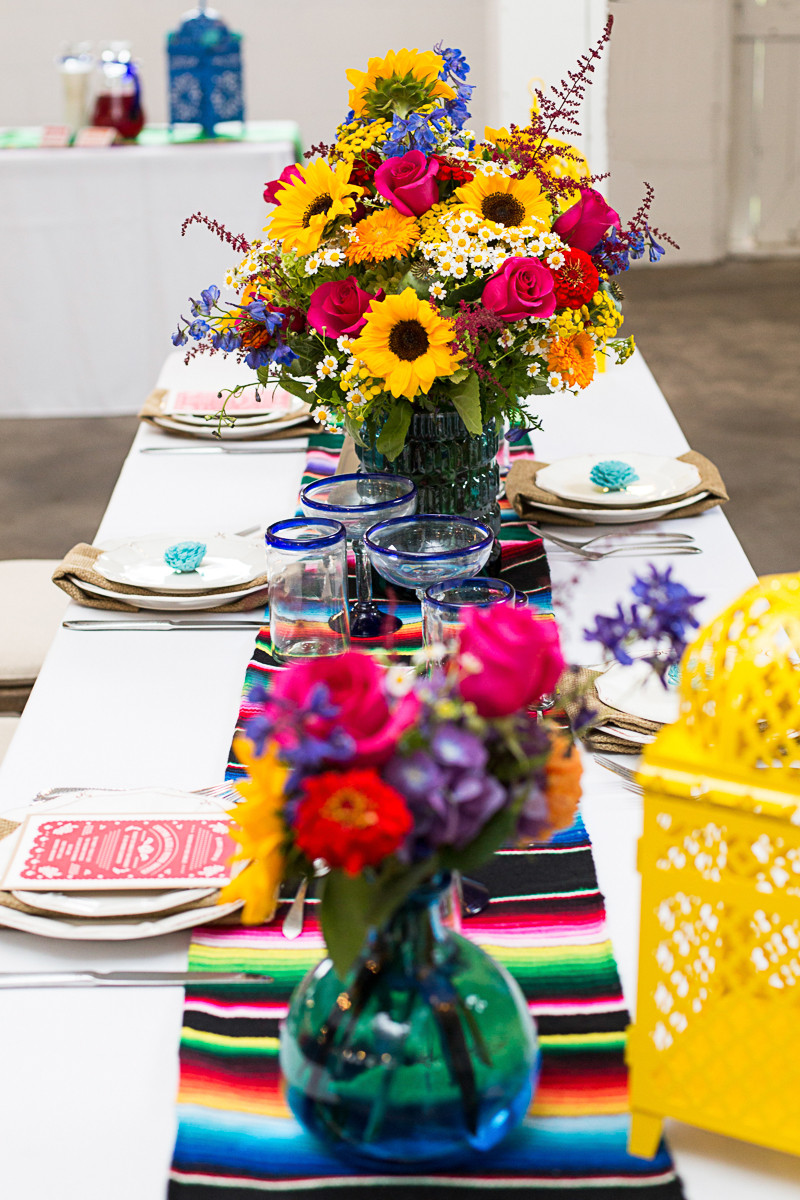 Mexican Theme Wedding
 HOW TO STYLE A MEXICAN THEMED TABLE