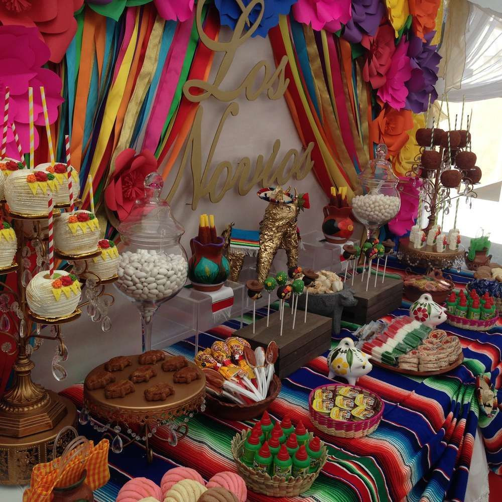 Mexican Themed Engagement Party Ideas
 Fiesta Mexican Bridal Wedding Shower Party Ideas
