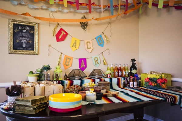 Mexican Themed Engagement Party Ideas
 This darling mexican themed engagement party is a must see