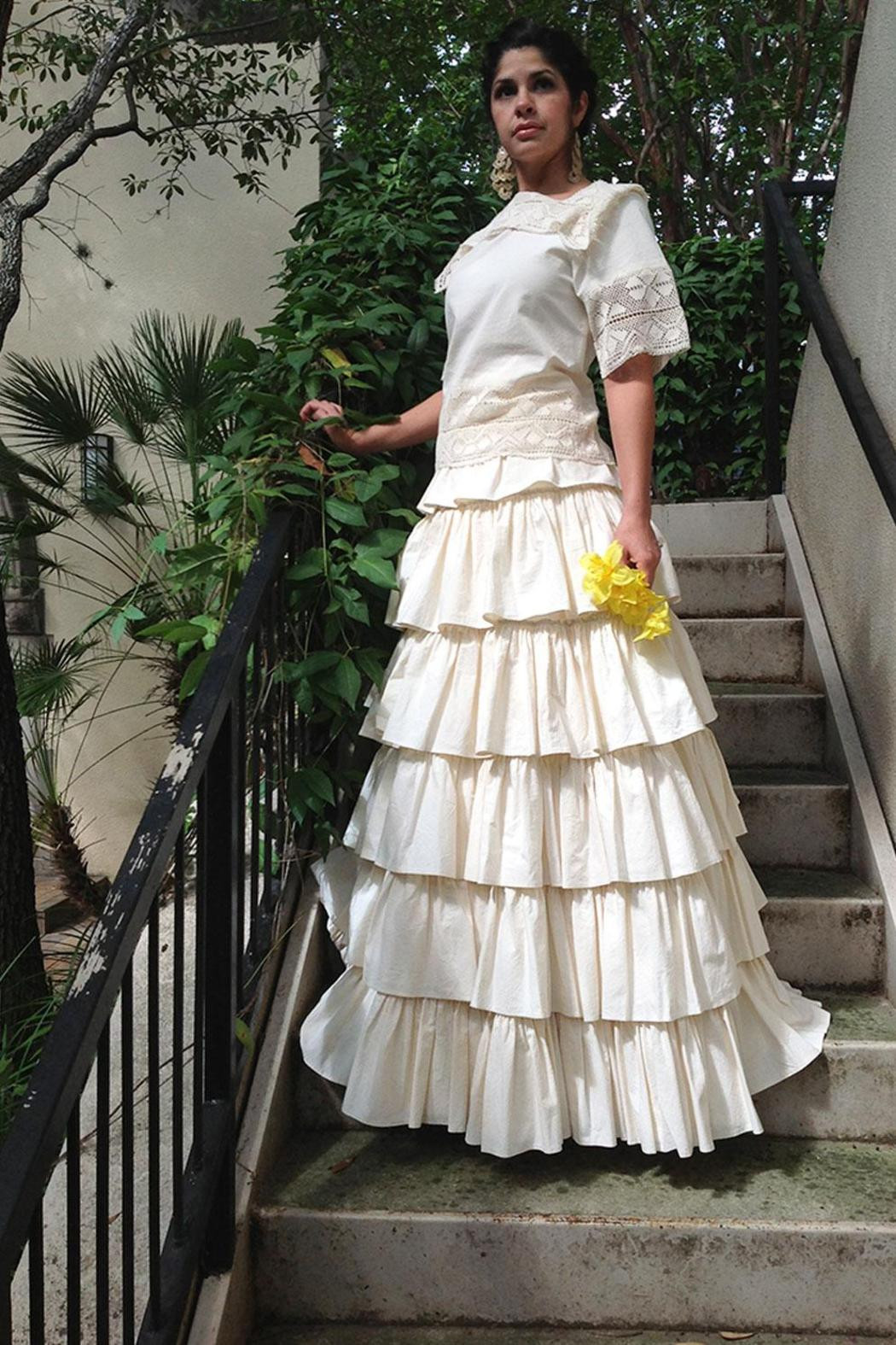 Mexican Wedding Dresses
 Nativa Mexican Wedding Dress from Texas — Shoptiques