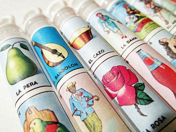 Mexican Wedding Gift Ideas
 Mexican Wedding Favors Loteria Bubble Wands Game by MyMercado