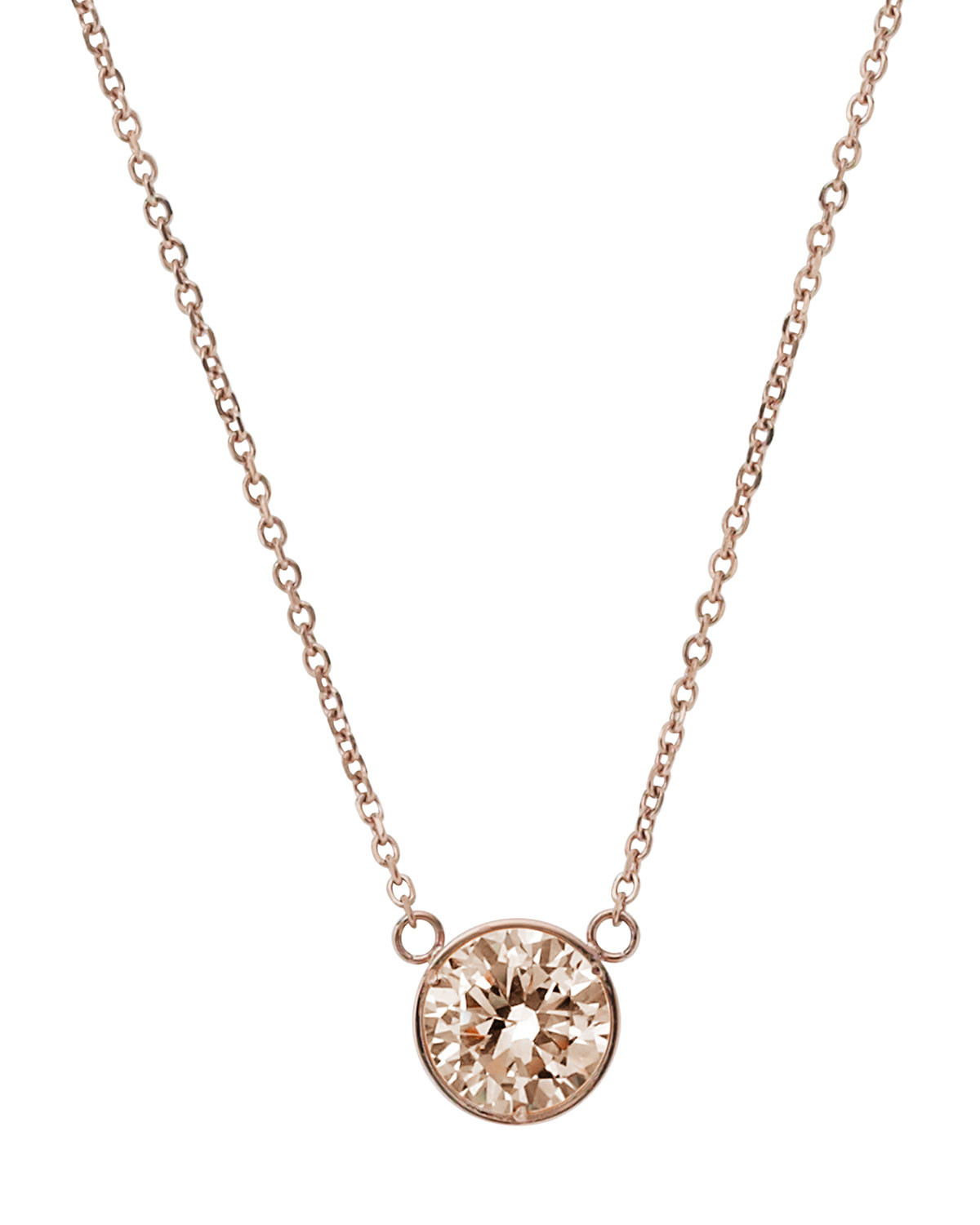 Michael Kors Necklaces
 Michael Kors Medium Pendant Necklace in Pink rose gold