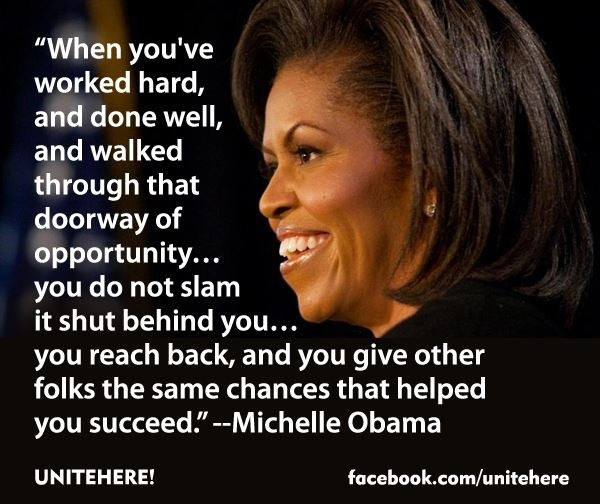 Michelle Obama Leadership Quotes
 Quotes From Michelle Obamas Speech QuotesGram