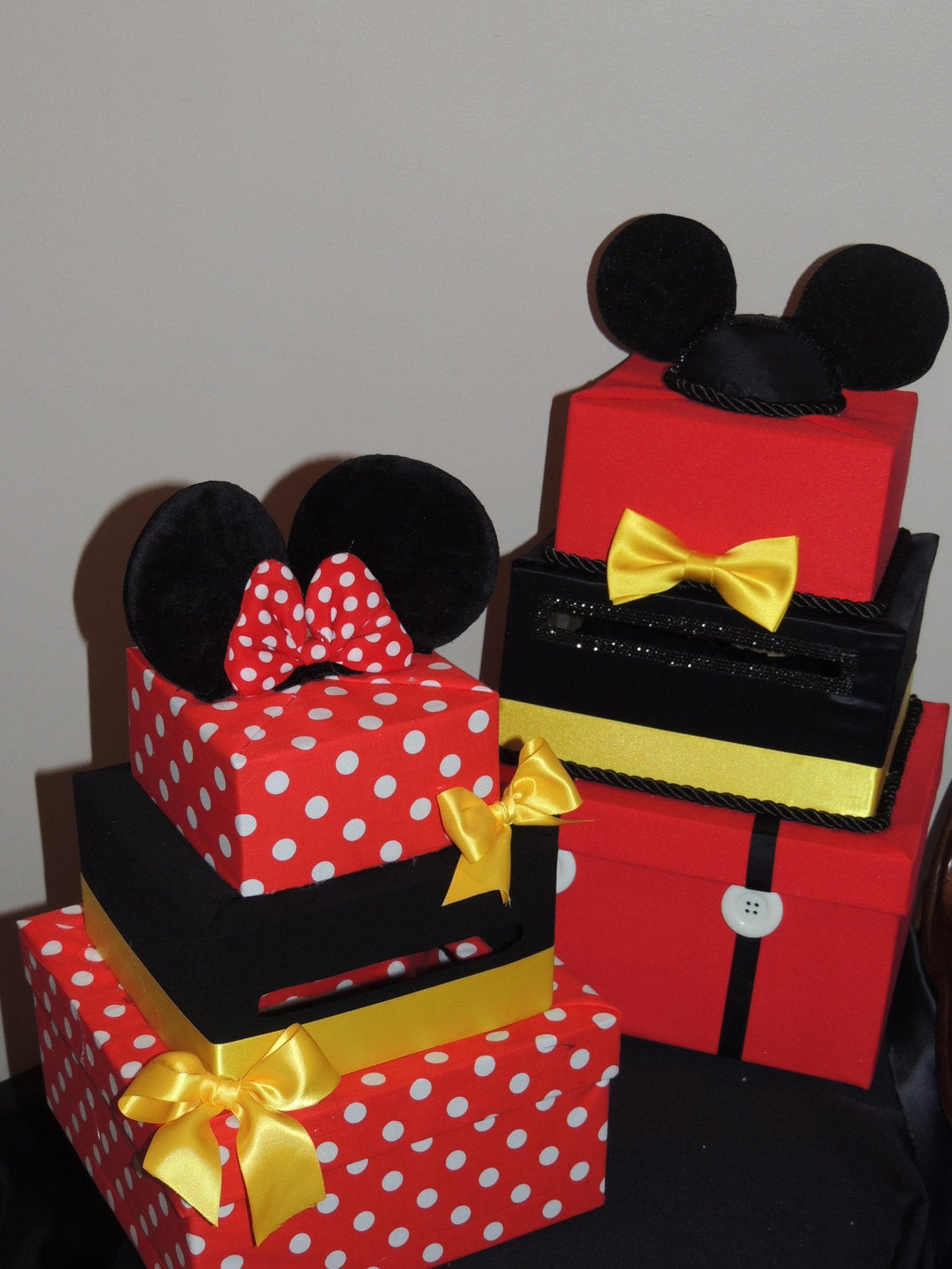 Mickey Mouse Birthday Decoration Ideas
 Mickey Mouse Card Box Mickey Mouse Party Decorations
