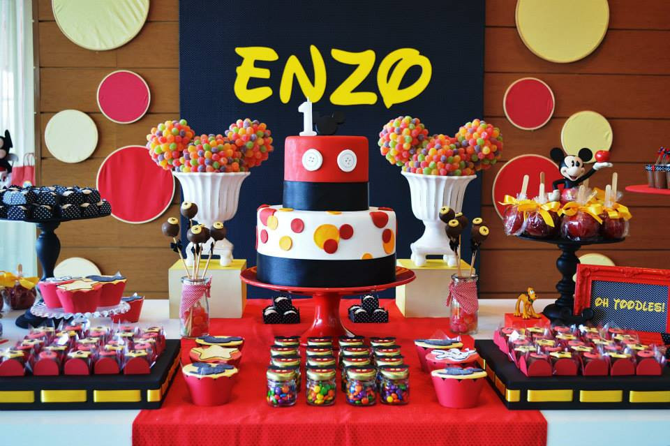 Mickey Mouse Birthday Decoration Ideas
 20 Awesome Mickey Mouse Birthday Party Ideas