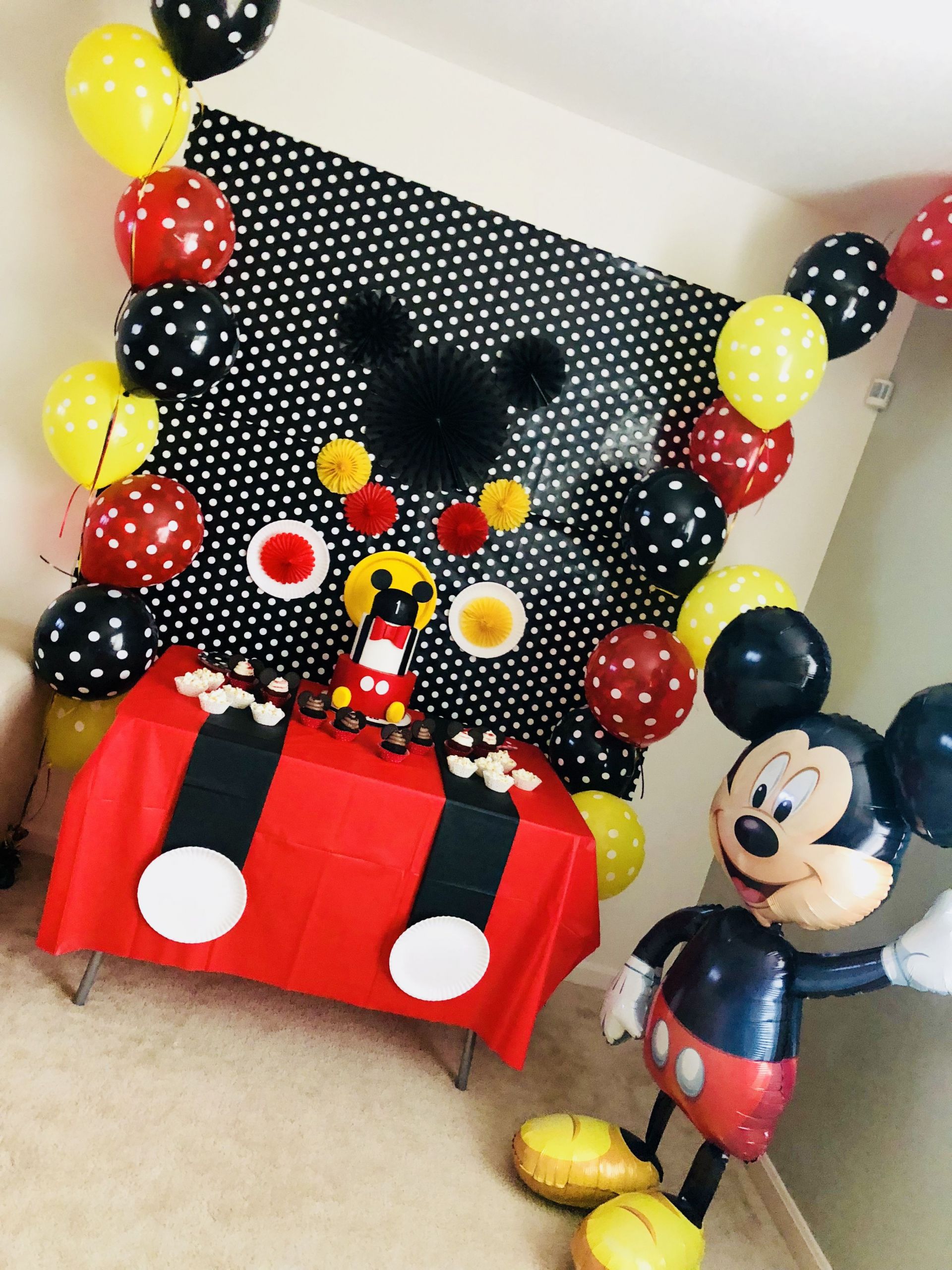 Mickey Mouse Birthday Decoration Ideas
 Mickey Birthday decoration in 2019