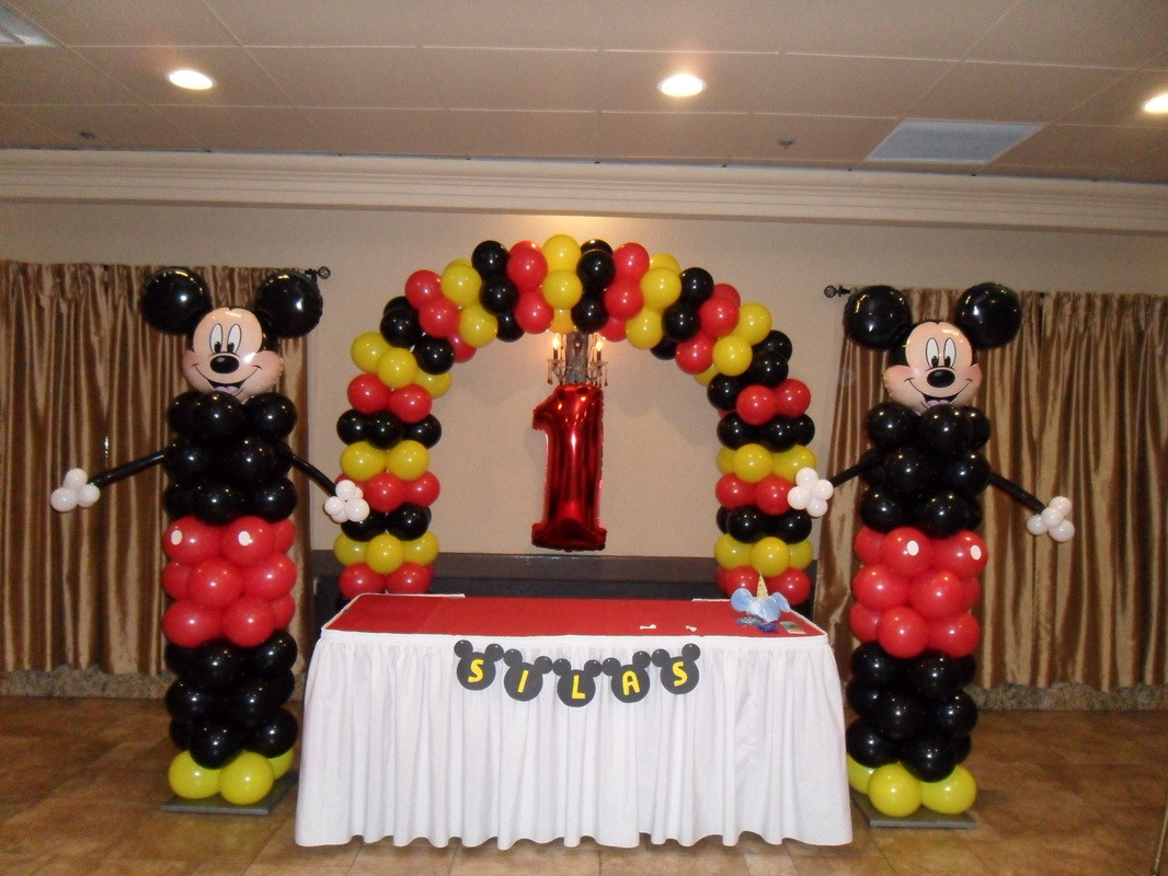 Mickey Mouse Birthday Party Decorations
 MICKEY MOUSE PARTY 3 PARTY DECORATIONS BY TERESA