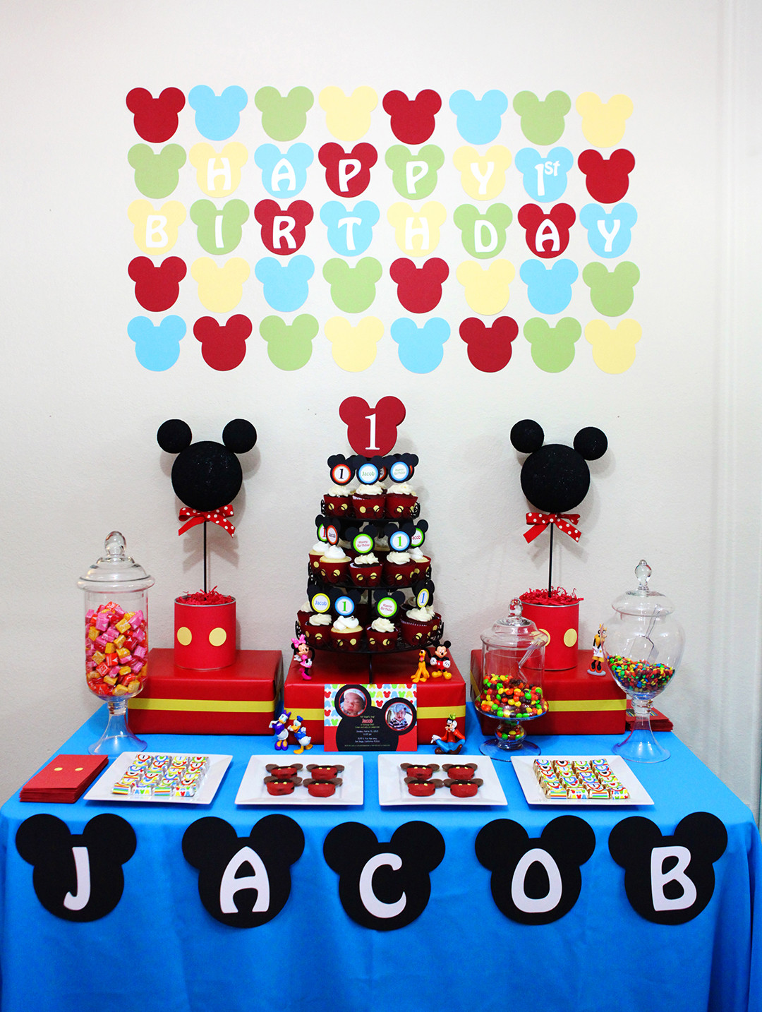 Mickey Mouse Birthday Party Decorations
 Invitation Parlour Mickey Mouse Birthday Party