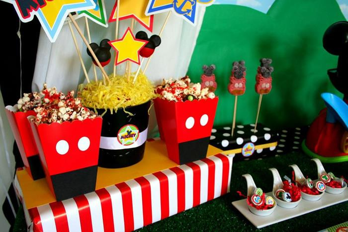 Mickey Mouse Clubhouse Birthday Party Ideas
 Sandy Party Decorations