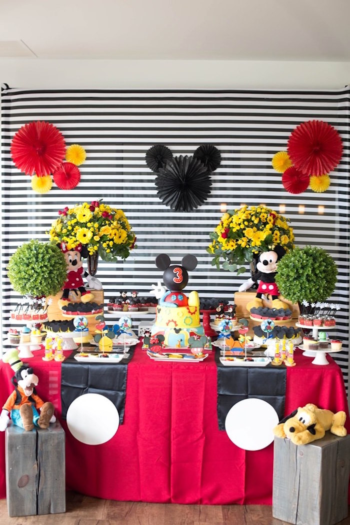 Mickey Mouse Clubhouse Birthday Party Ideas
 Kara s Party Ideas Mickey Mouse Clubhouse Birthday Party