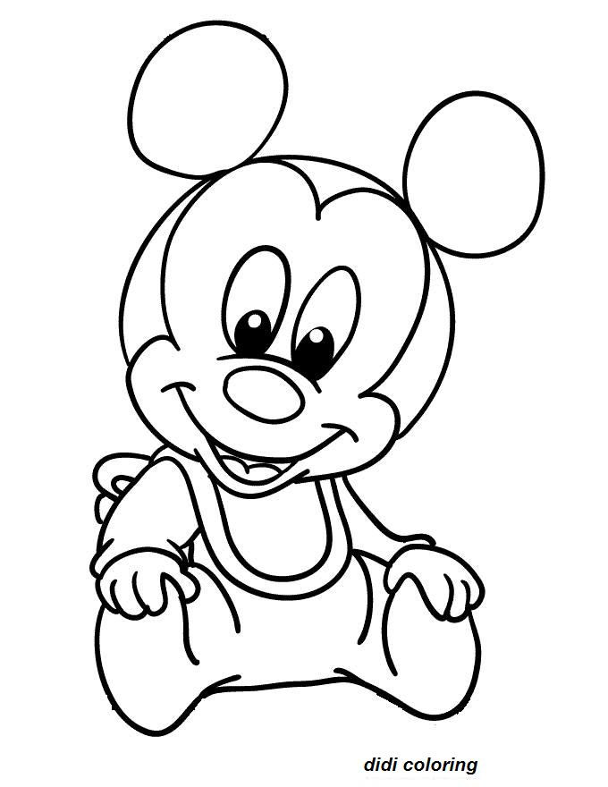 Mickey Mouse Coloring Pages For Toddlers
 dania rehman Mickey Mouse