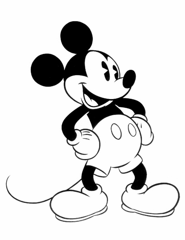 Mickey Mouse Coloring Pages For Toddlers
 Free Coloring Pages For Kids Disney Coloring Pages