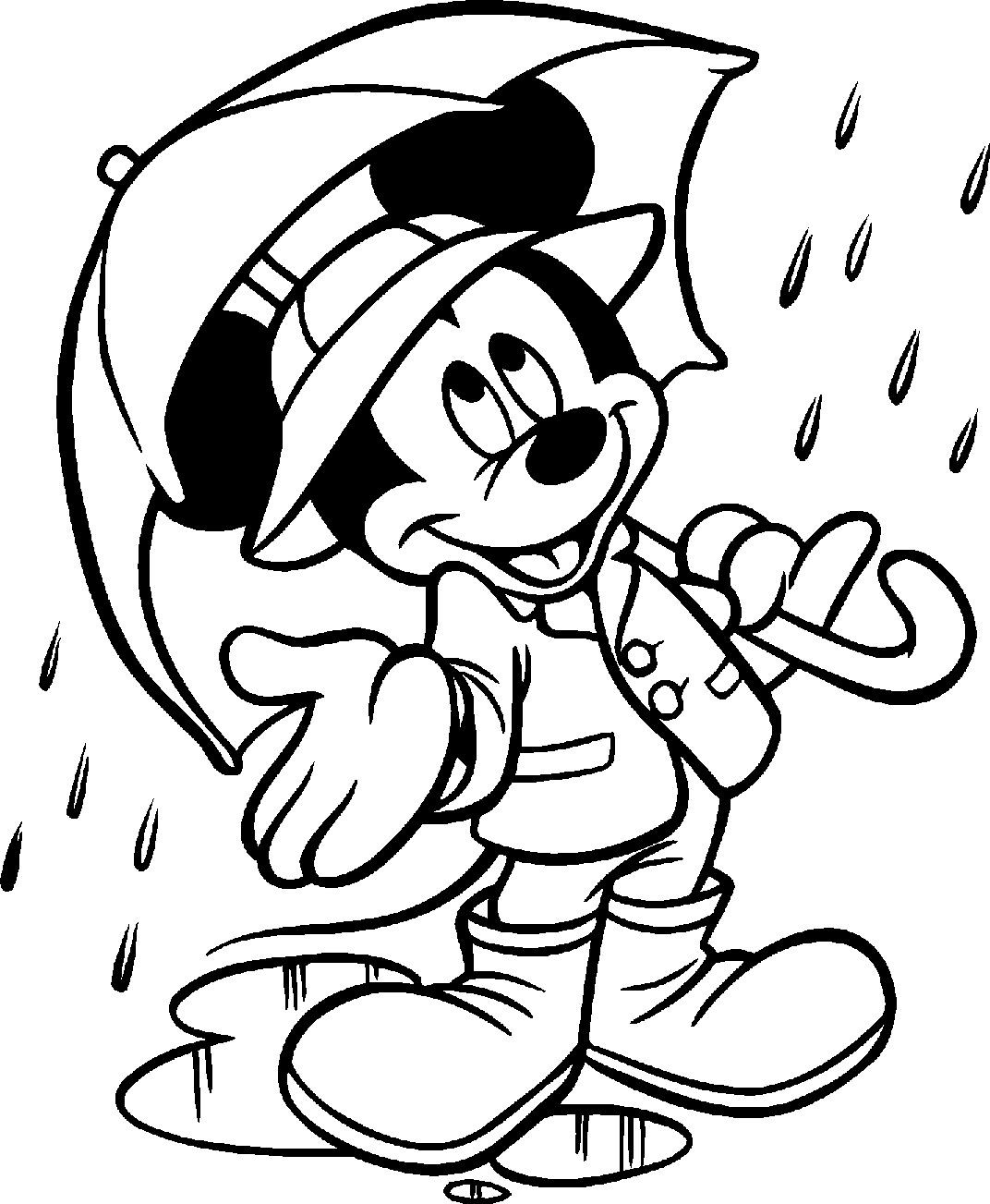 Mickey Mouse Coloring Pages For Toddlers
 Free Printable Mickey Mouse Coloring Pages For Kids