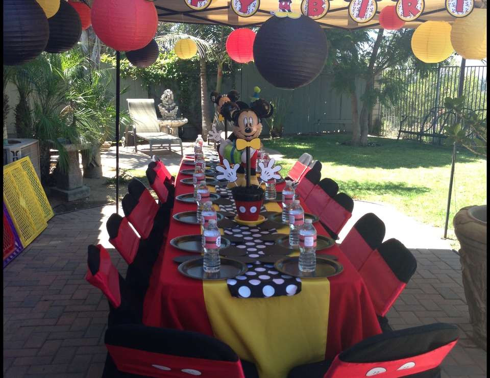 Mickey Mouse Party Ideas For 1St Birthday
 Mickey Mouse Birthday "Little Jacob s 1st Birthday